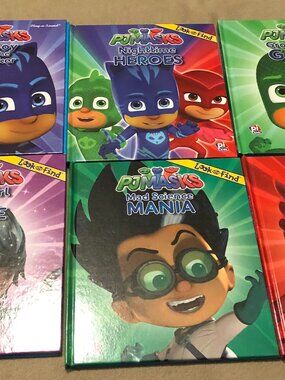 PJ MASKS ME Reader Kids Books Bundle of 6 Hard Covers New.